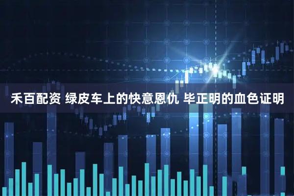 禾百配资 绿皮车上的快意恩仇 毕正明的血色证明